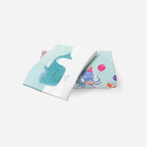 Cake by the Ocean Kid Cover Set (%100 Cotton - Toddler)