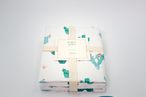 Cactus Field Fun Fitted Sheet (%100 Cotton - 70*140)