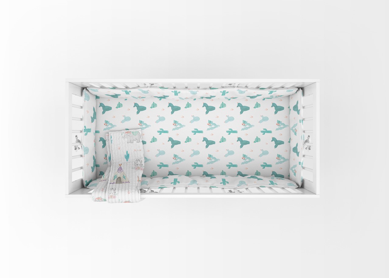 Picture of Cactus Field Bumper (%100 Cotton)