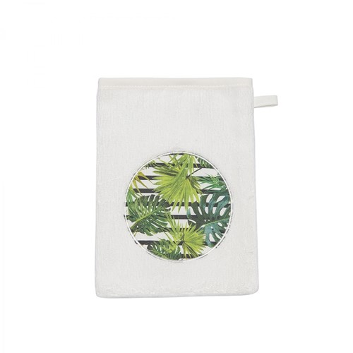 3x Organic Baby Towel - Palmy