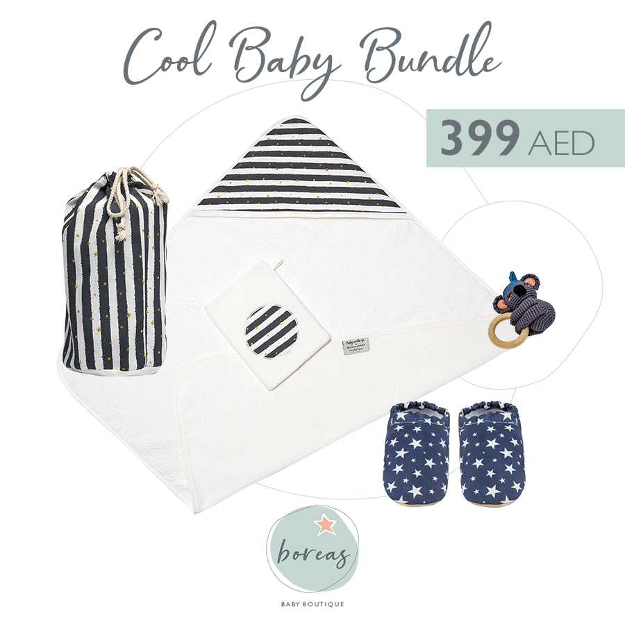 Picture of Navy Stars Cool Baby Bundle