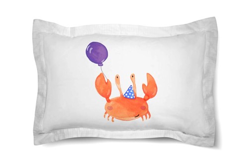 Miss Crab Pillow Case Framed