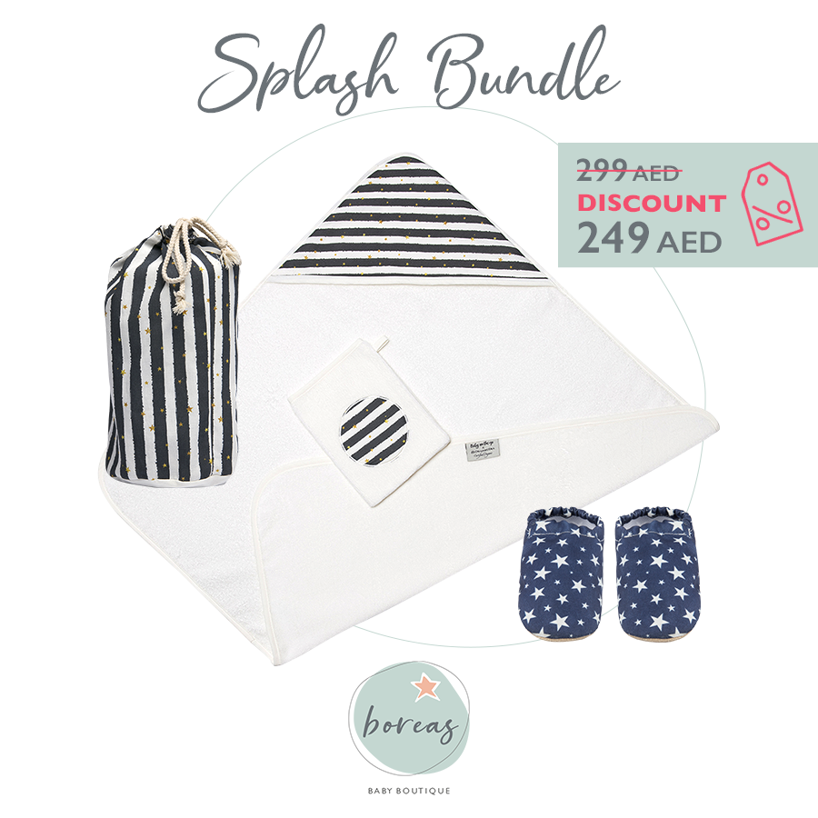 Picture of Navy Stars Beach Baby Bundle