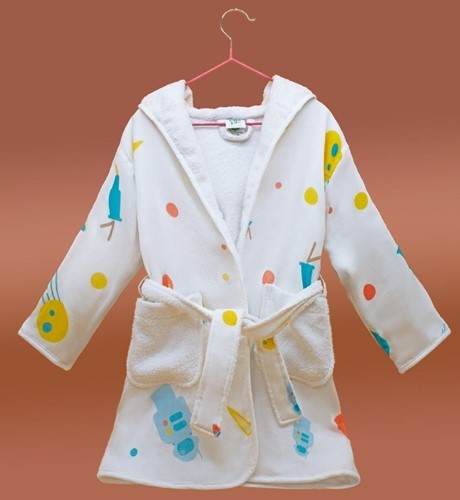 Lost in Space Bathrobe (2-3 Years) (Organic)