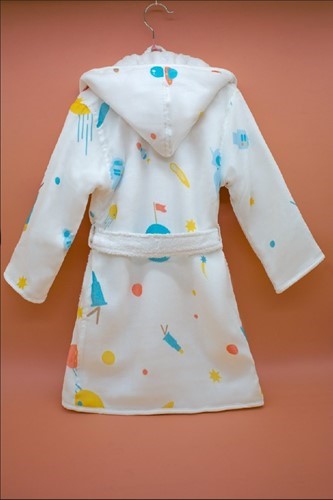 Lost in Space Bathrobe (2-3 Years) (Organic)