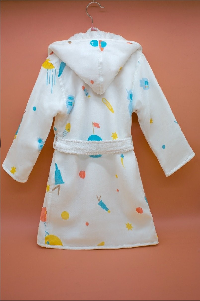 Picture of Lost in Space Bathrobe (2-3 Years) (Organic)