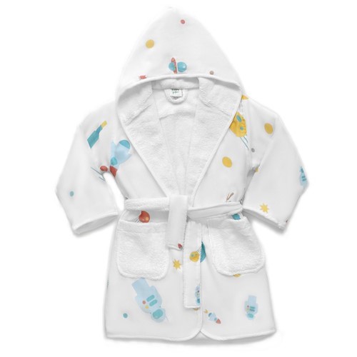 Lost in Space Bathrobe (2-3 Years) (Organic)