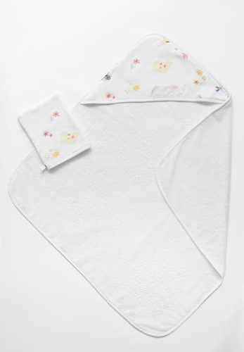 3X ORGANIC BABY TOWEL - BOHO FESTIVAL