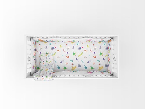 CAKE BY THE OCEAN BUMPER (%100 Cotton) - Big Size 