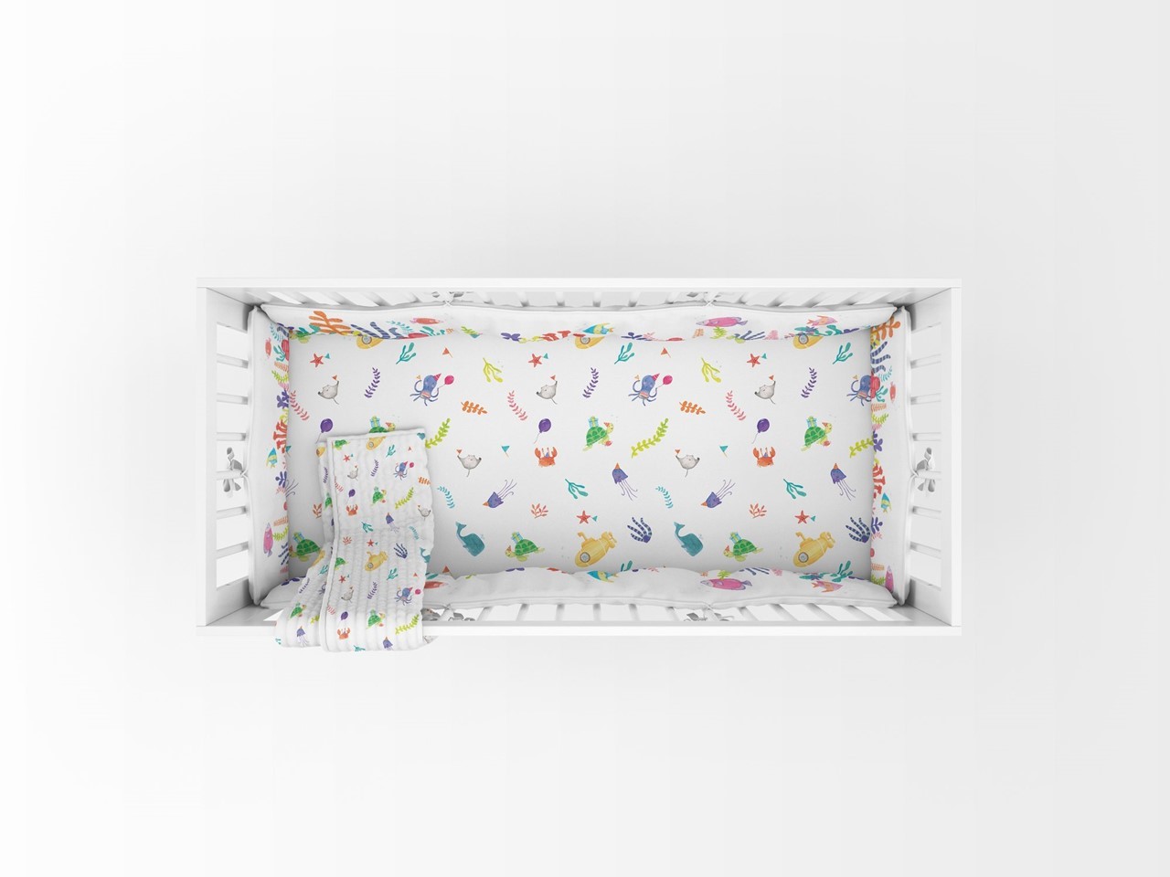 Picture of CAKE BY THE OCEAN BUMPER (%100 Cotton) - Big Size 