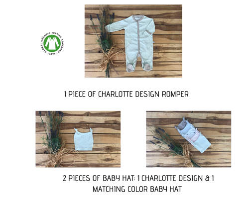 %100 ORGANIC CHARLOTTE VERDE SET